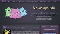 Creation of Metamorph6IV's website